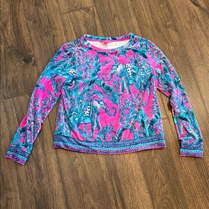 Lilly Pulitzer Rami Velour Sweatshirt